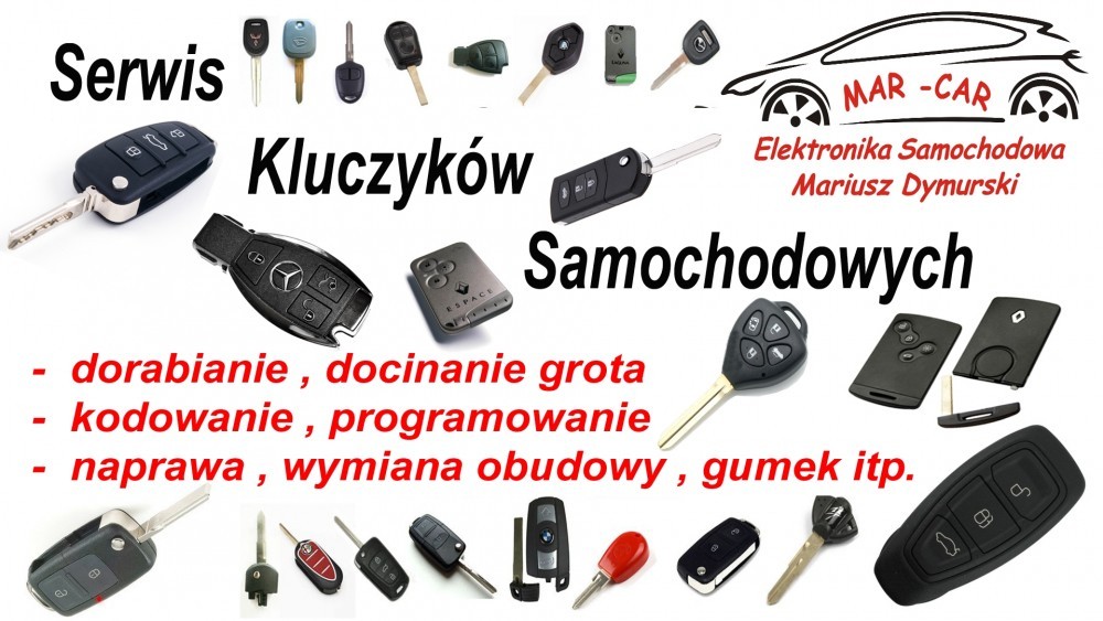 Kodowanie i naprawa kluczyków